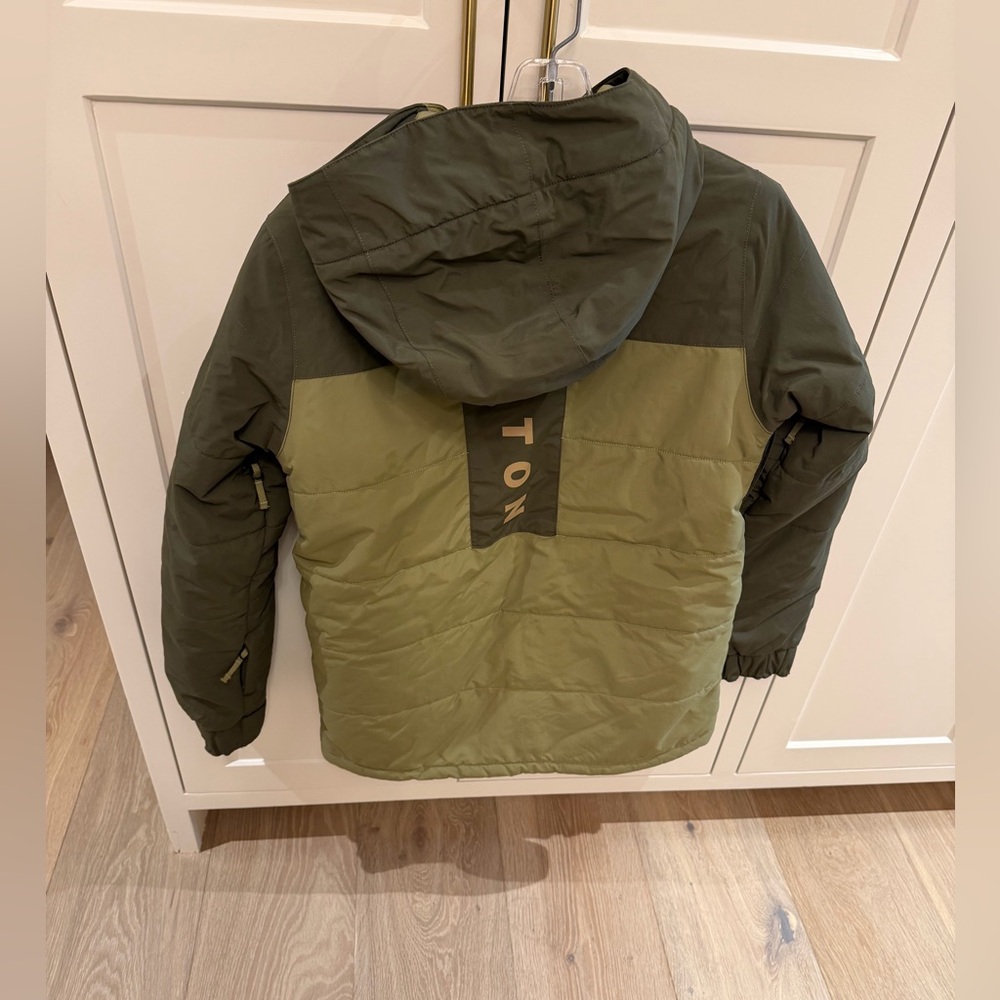Burton Kids Two-Tone Green and Tan ski snowboard pants Size jacket - Picture 4 of 10